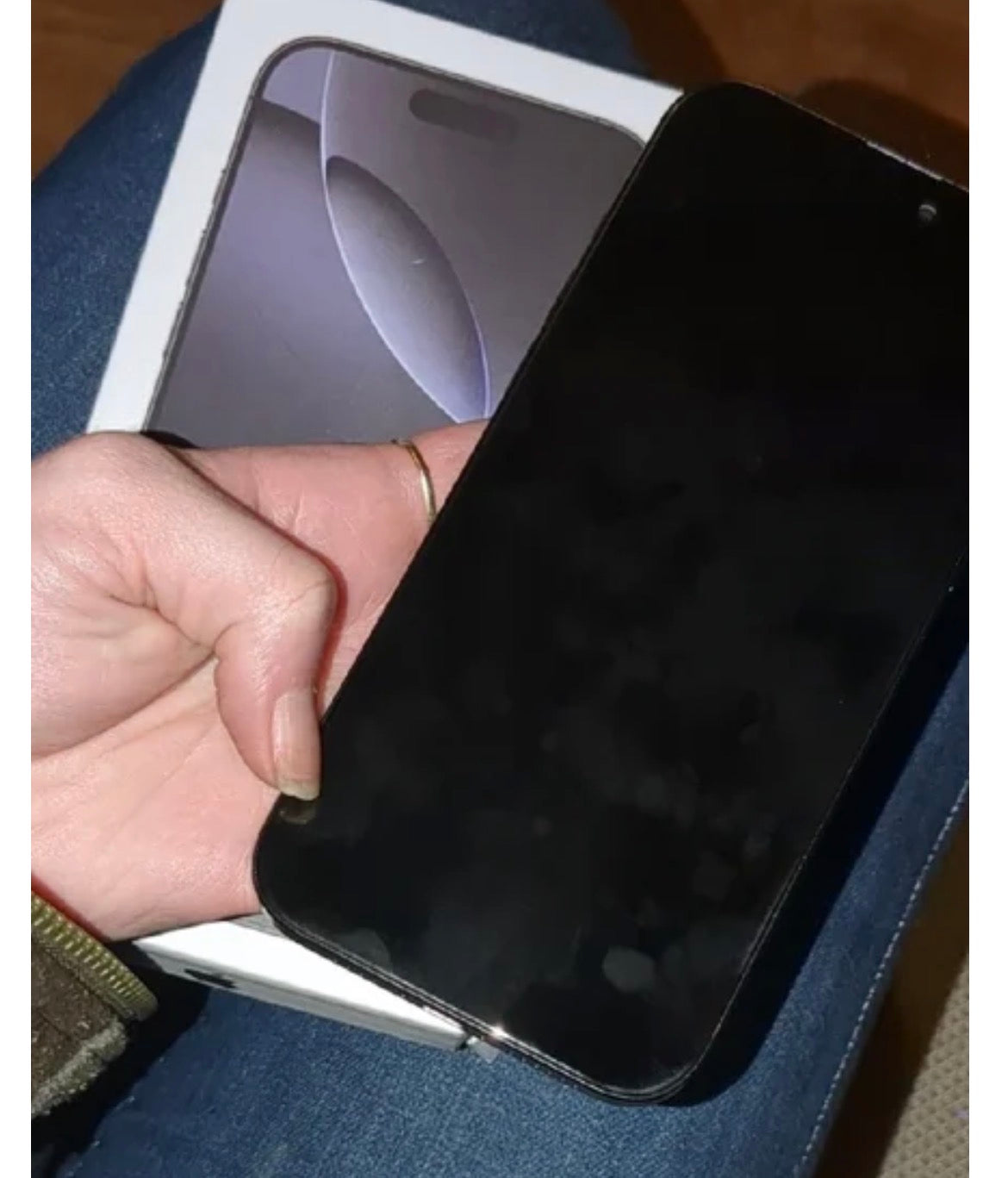 Apple Smartphone 16 pro max Black