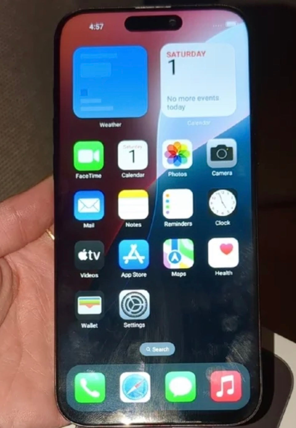 Apple Smartphone 16 pro max Black